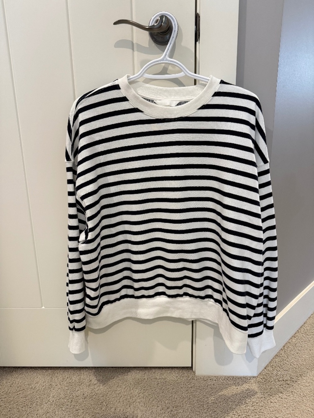 H&M striped sweatshirt